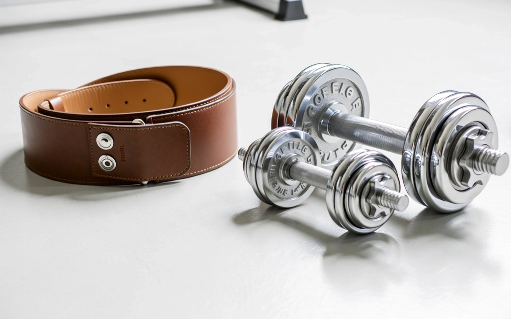 Detalle de equipo de gimnasio profesional